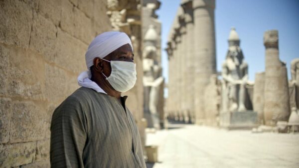 Egyptian tourism sector, which the country considers very important to its budget, recorded low revenues in 2020.