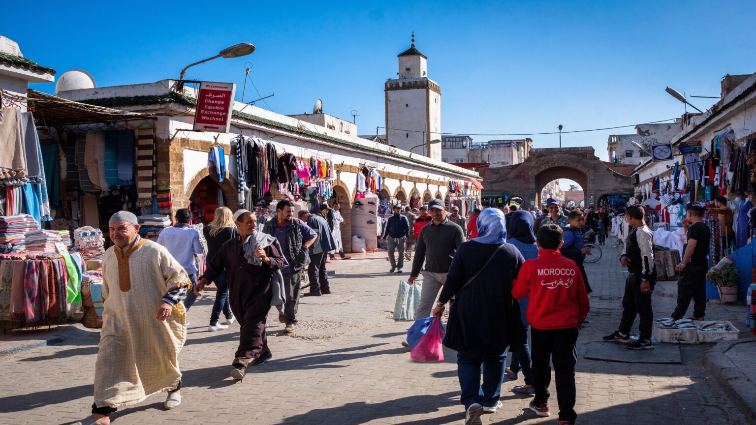 The Moroccan city Oujda witnessed an active commercial movement after Amazighs celebrated the Amazigh New Year.