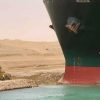 Stranded Suez Canal Ship