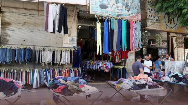 Clothes prices in Syria