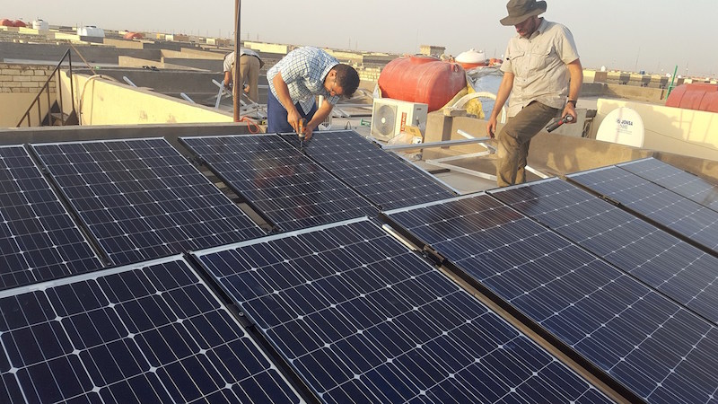 Iraq solar power