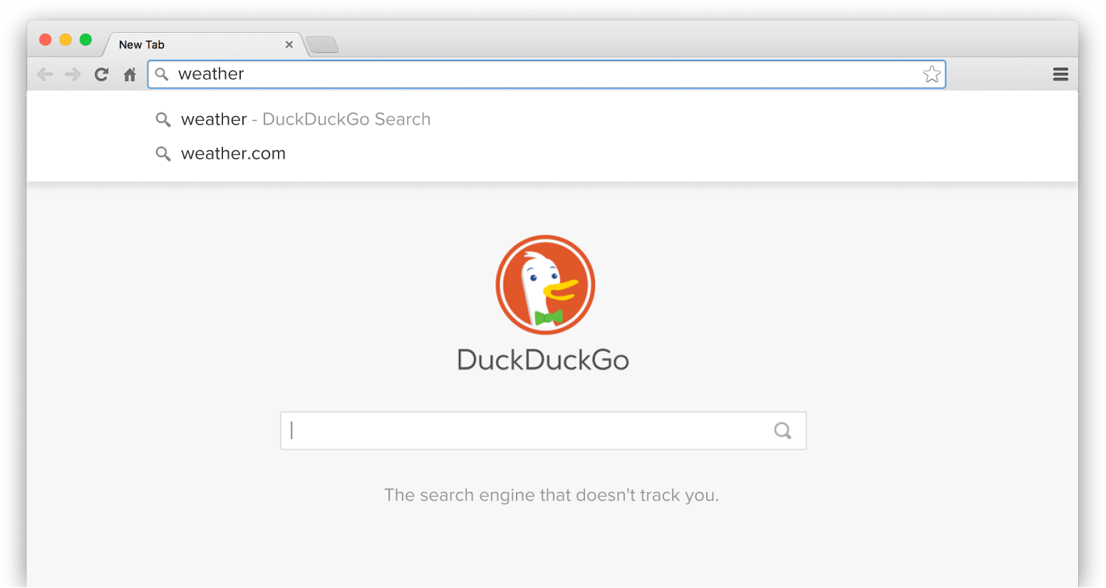 متصفح DuckDuckGo