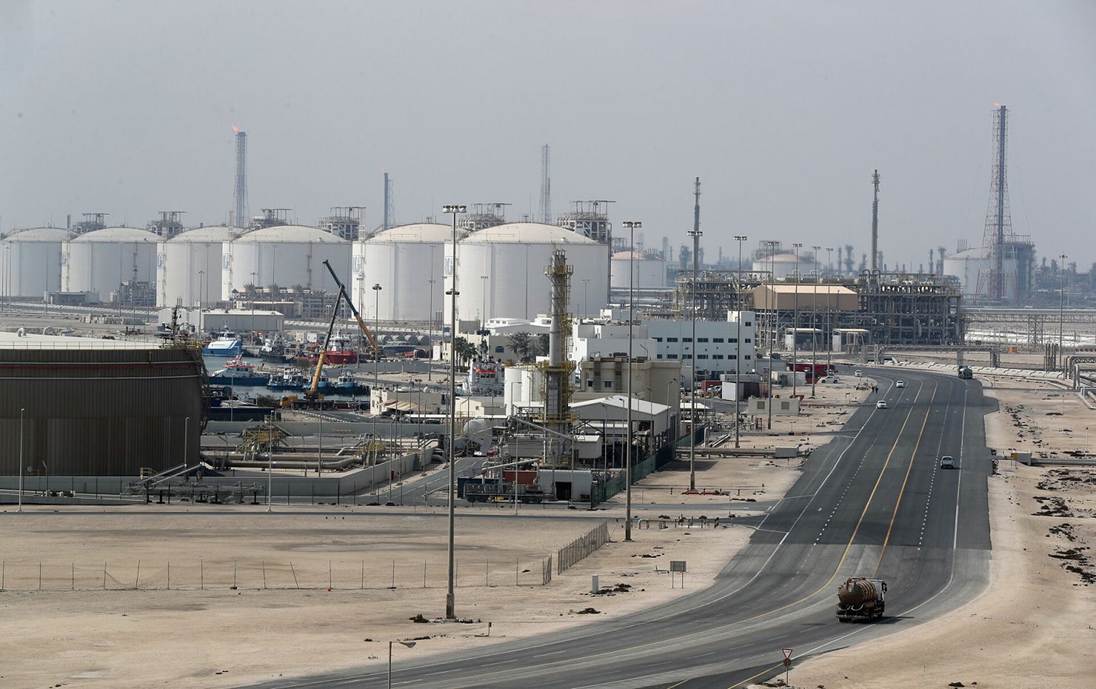 Qatari gas exports