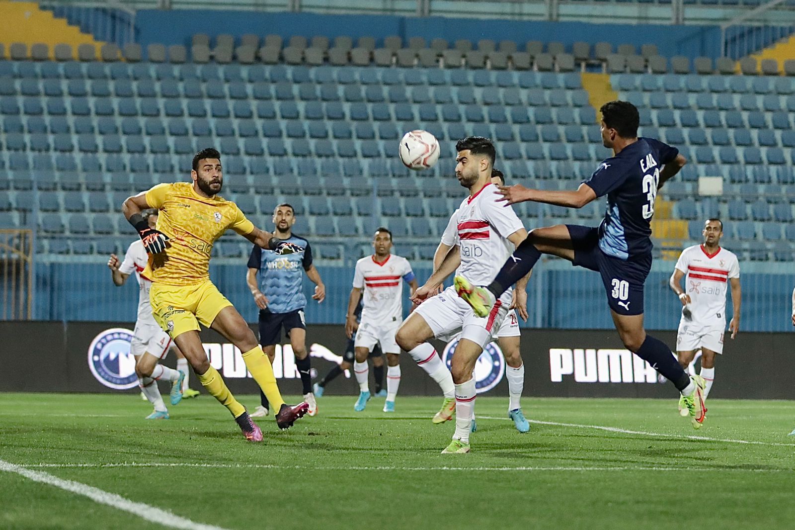 الزمالك يخطف الوصافة من بيراميدز بالدوري المصري